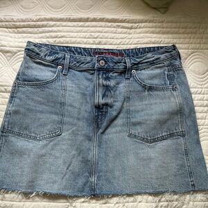Lucky Brand Light Blue Denim Mini Skirt
